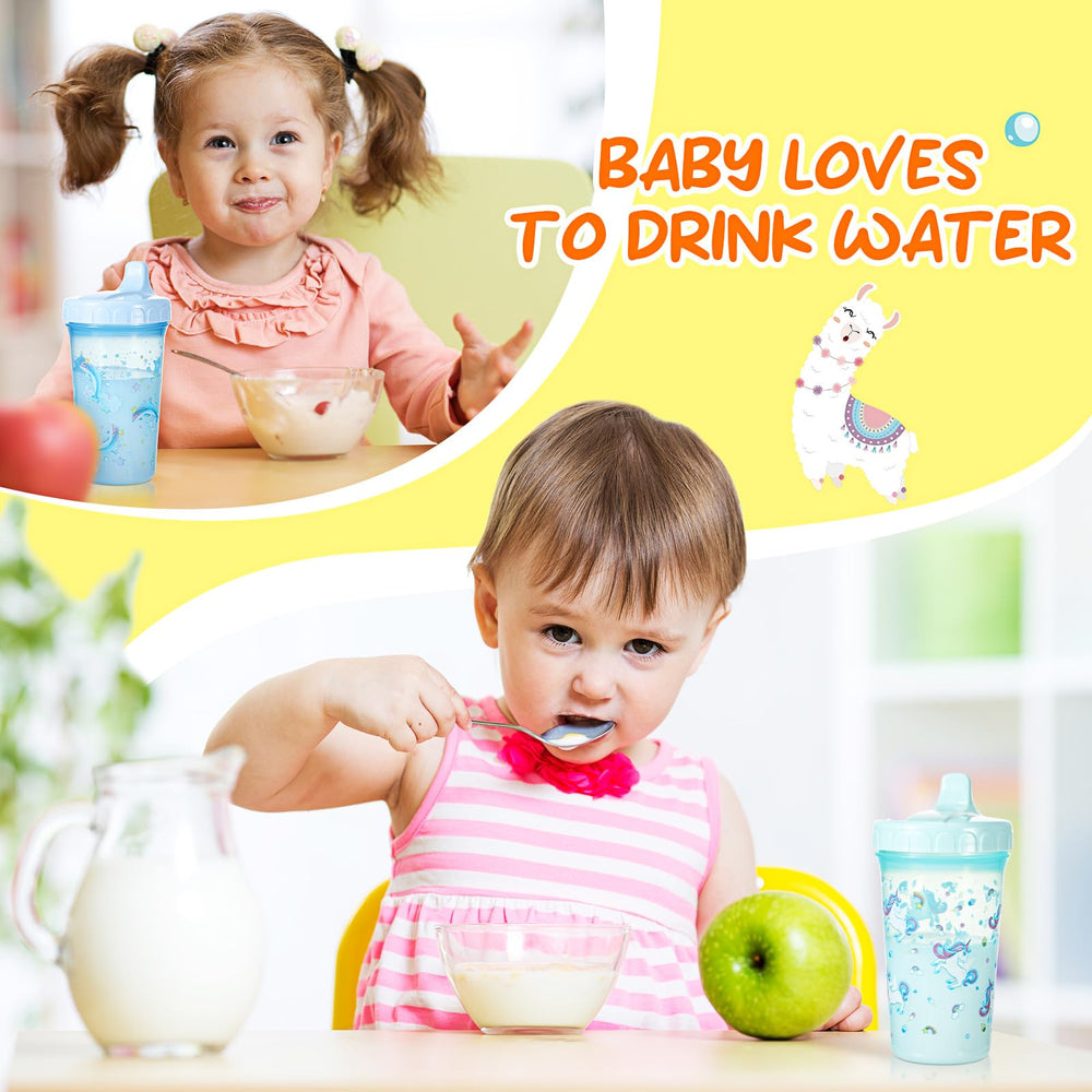 Mifoci stackable sippy cups, space-saving for busy families.
