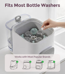 MIFOYO fragrance-free formula emphasizes gentle cleaning for baby bottles.