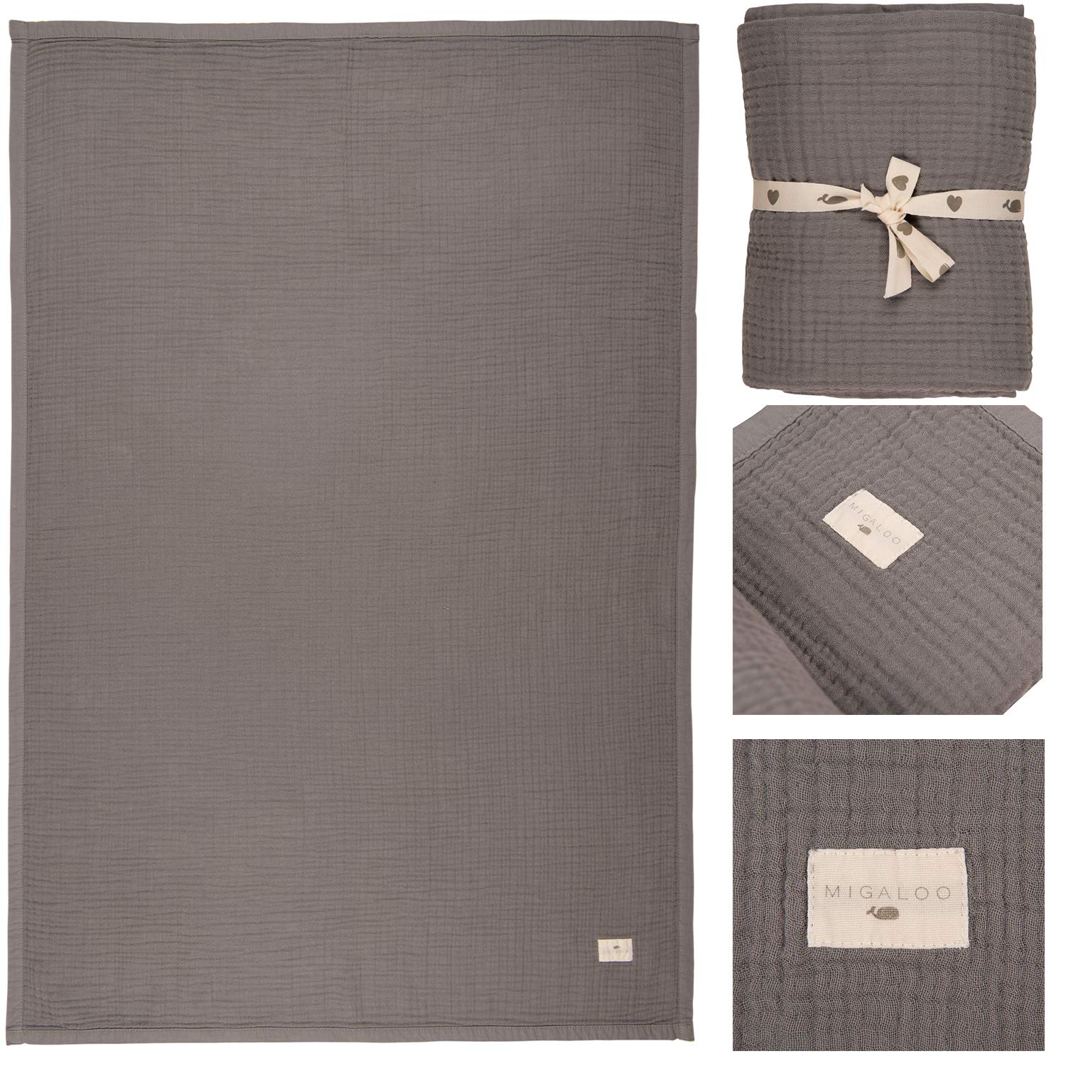 Migaloo sharkskin fabric stays breathable, reducing overheating during cuddles.