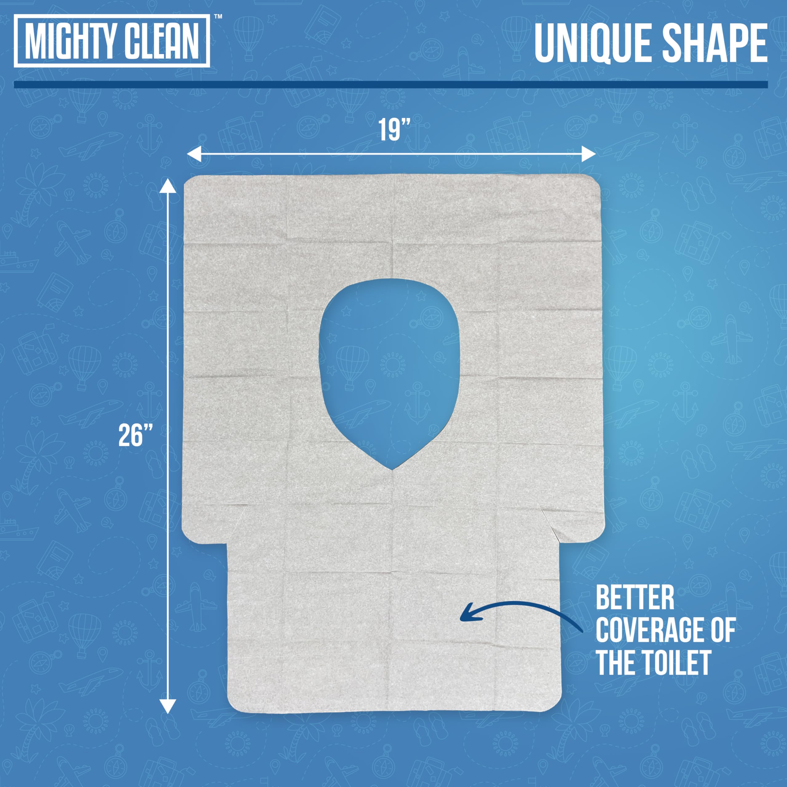 Mighty Clean close-up of single sheet for quick use