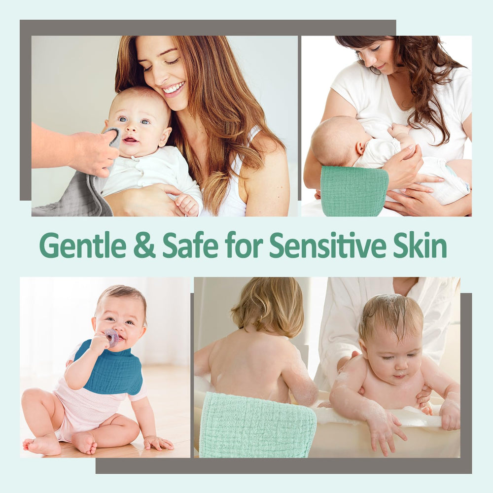 Easy care cloths stay soft after machine washing.