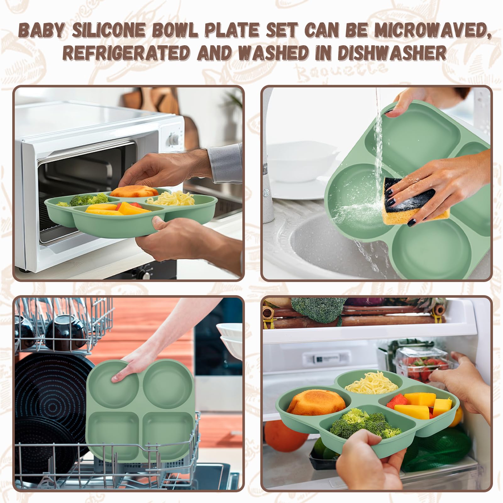 MIICASA complementary food cake mold inspires playful, healthy snacks.
