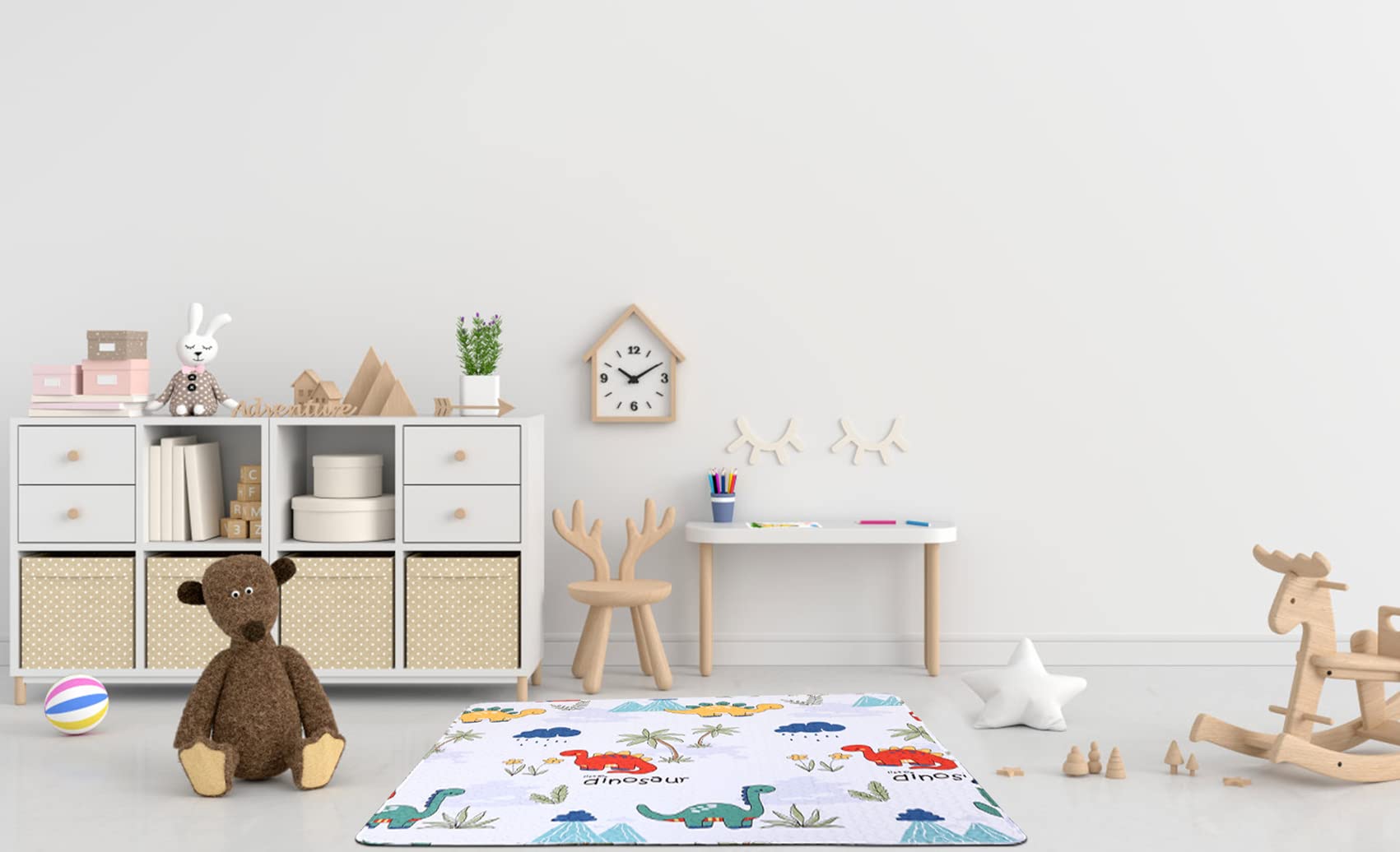 MIIMER dog bed mat option for pets and babies alike