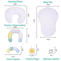 MIIMER removable slipcover for easy cleanup after baby playtime.
