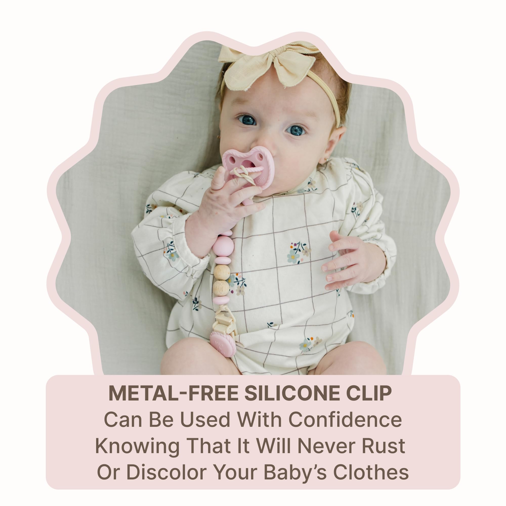 Mila & Lulu USA-designed, CPSIA compliant for safe baby gear.