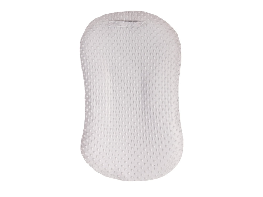 Mila Millie water-resistant slipcover for newborn lounger protects against spills