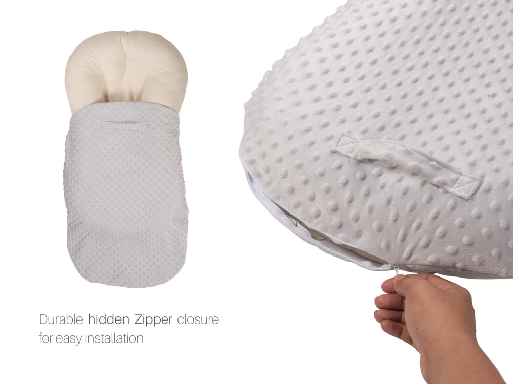 Mila Millie wipeable surface helps quick cleanup after spills