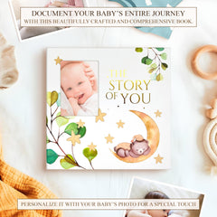 Mila and Rose memory book gold foil cover noted for premium look