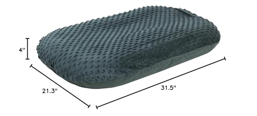 Mila Millie easy-care slipcover protects the pillow while preserving shape.
