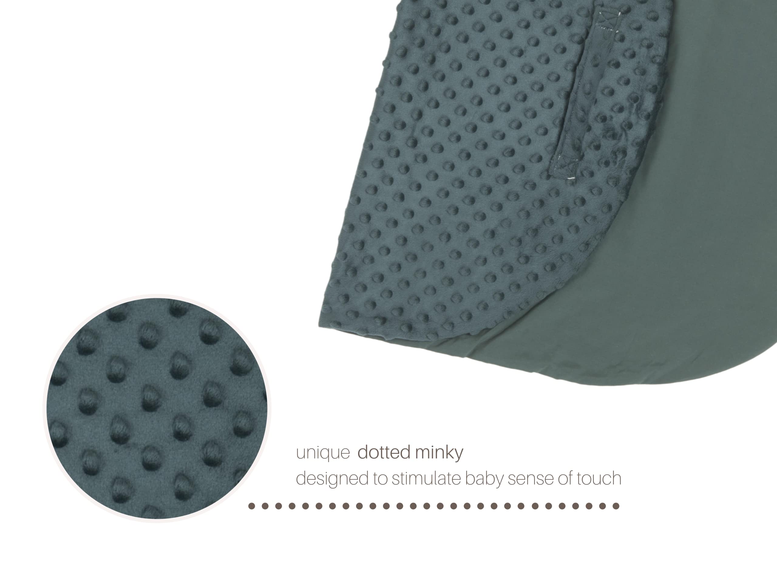 Mila Millie machine-washable cover simplifies busy parent routines.
