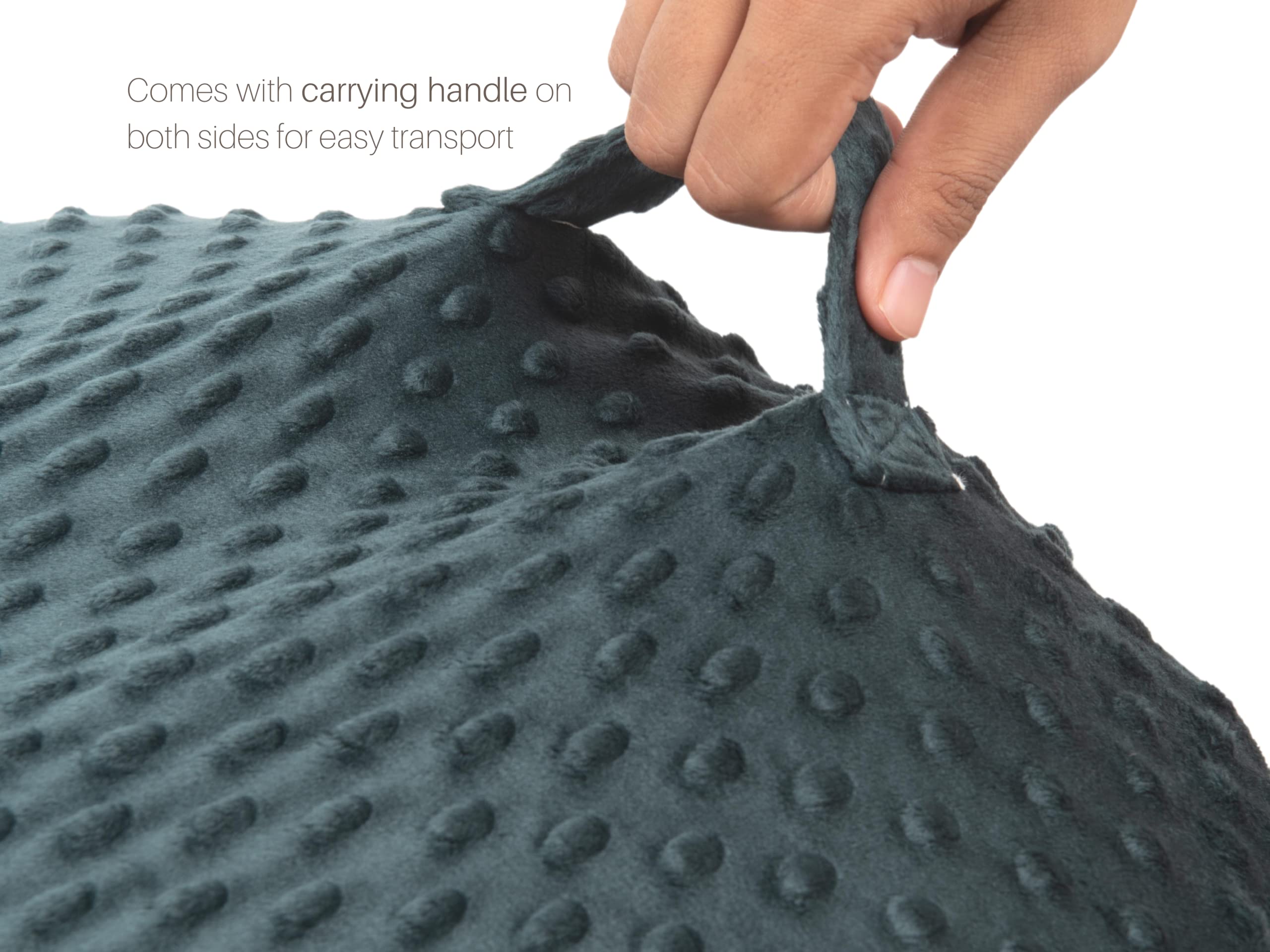 Mila Millie hypoallergenic cover supports calm lounge sessions without irritants.