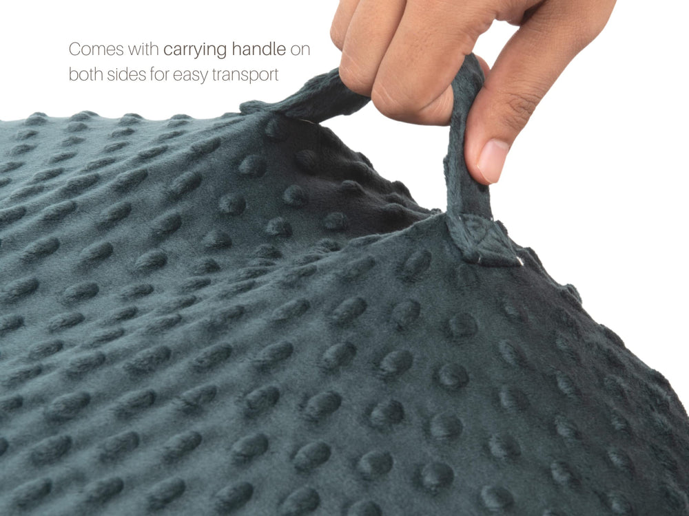 Mila Millie hypoallergenic cover supports calm lounge sessions without irritants.