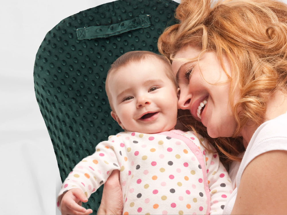 Mila Millie soft wipeable fabric keeps the cover fresh between washes.