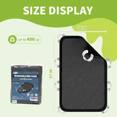 MILDPLUS four-layer leakproof underpad in grey protects surfaces