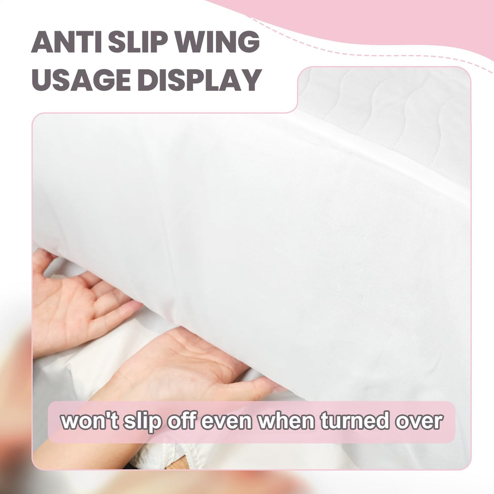 MILDPLUS breathable fabric offers a soft, comfortable feel for sensitive skin.