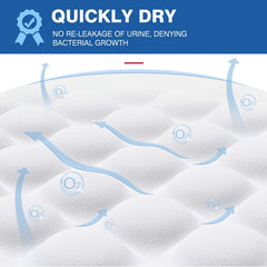 MILDPLUS soft diamond fabric surface for comfortable skin contact