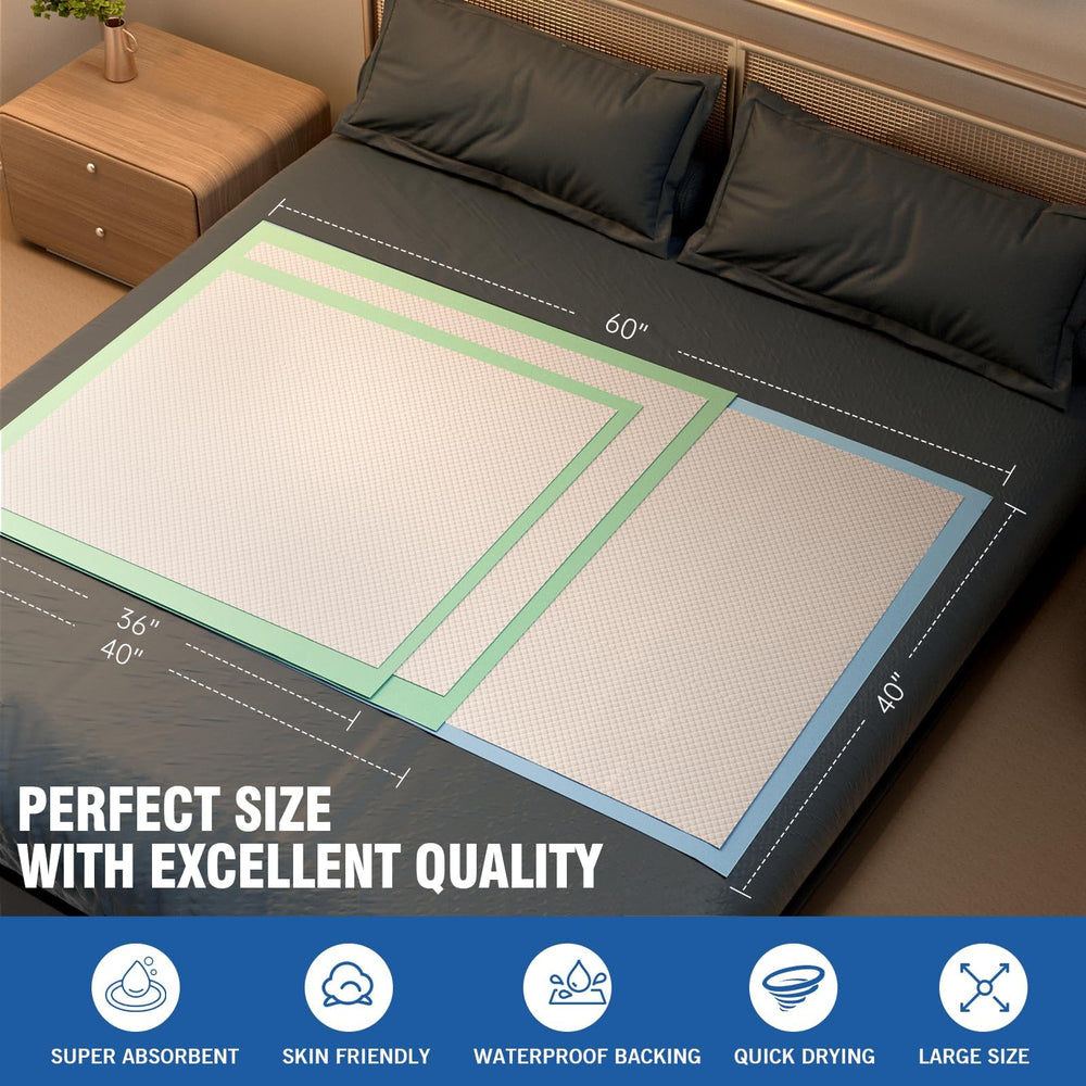 MILDPLUS breathable surface stays dry for comfortable contact.