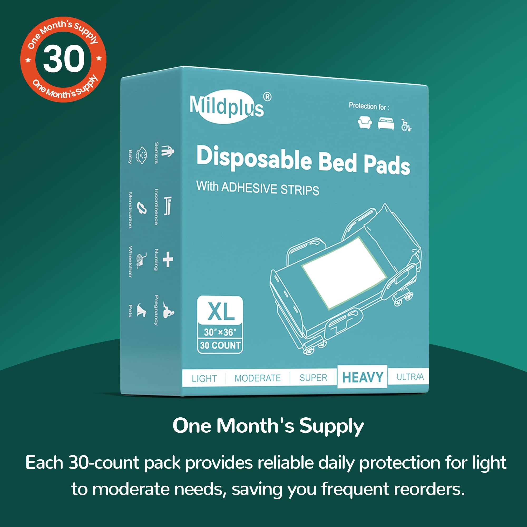 MILDPLUS usage tips help prevent sticking to floors for safe setup.