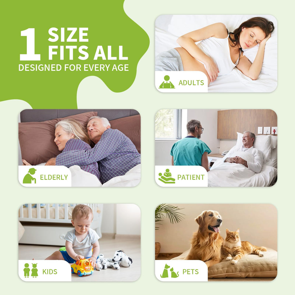 MILDPLUS grey bed pad ideal for home and clinical care settings