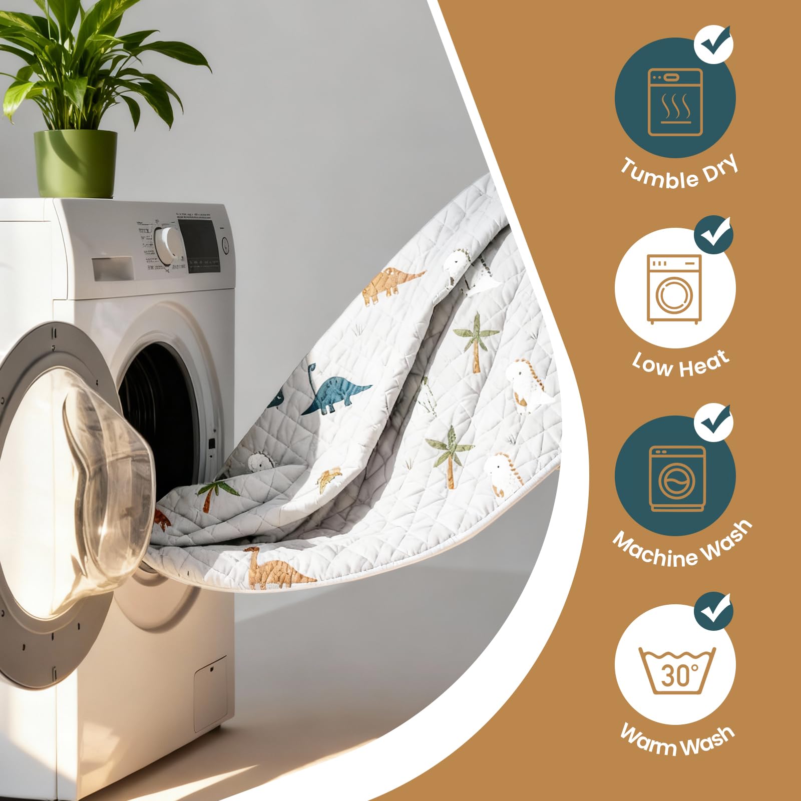 MILDPLUS machine-washable-bed-protector-grey reusable and easy to care for.