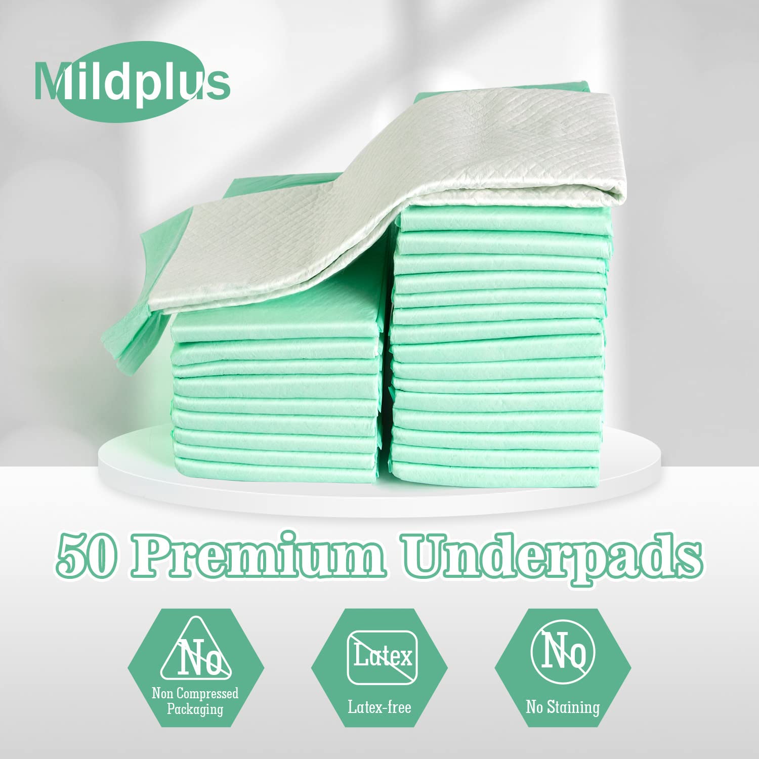 MILDPLUS versatile underpad ideal for puppy training and home use