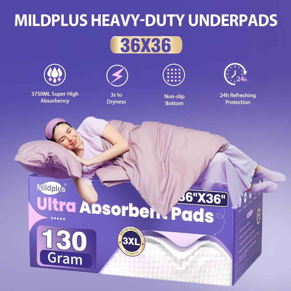 MILDPLUS 50-count pack offers a steady supply for ongoing protection.