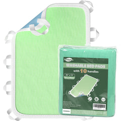 MILDPLUS washable bed pad 40x72 pack-shot showing full coverage for nighttime protection