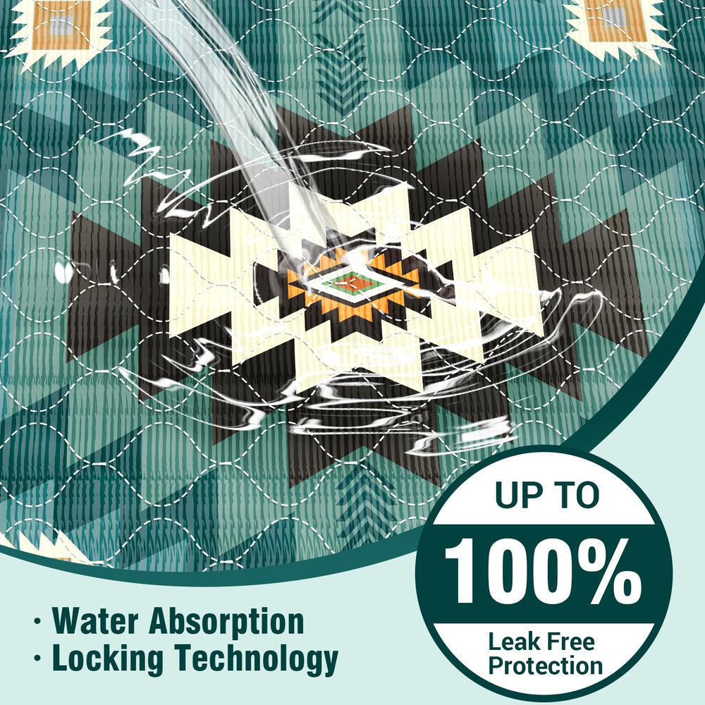 MILDPLUS washable bed pad pattern blends style and practicality.