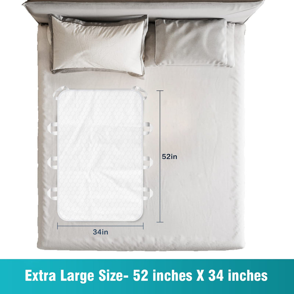 MILDPLUS waterproof surface protecting bedding during transfers.