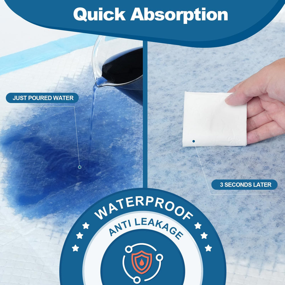 MILDPLUS waterproof backing prevents leaks and protects mattresses.