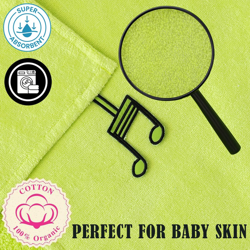 Tombish Cat hood design on Milk&Moo towel adds playful charm.