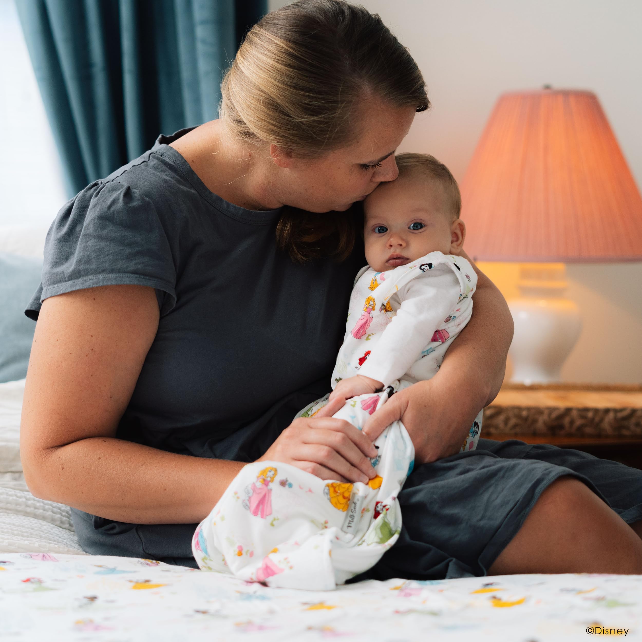 Milk Snob Disney Princess sleep sack shown as a thoughtful baby shower gift