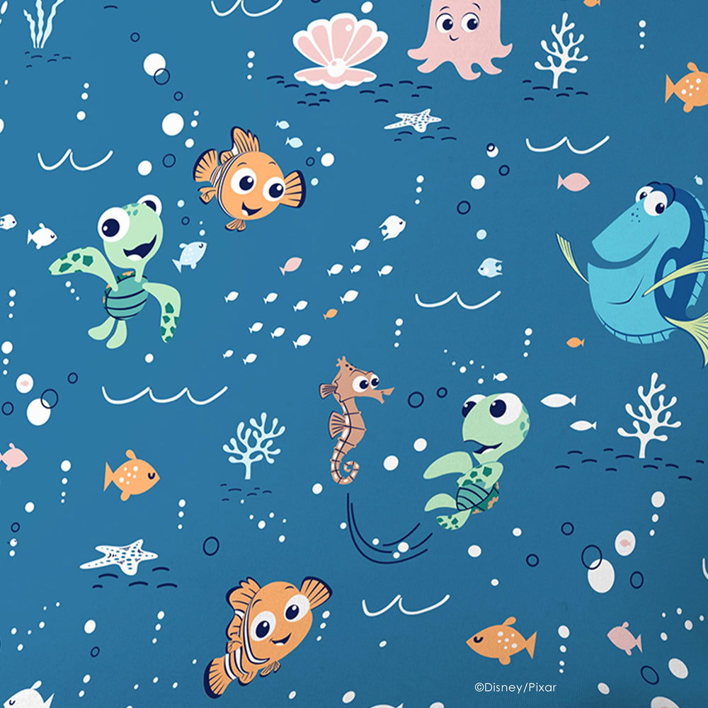 Milk Snob Disney sleeping sack Nemo size 6-18m label visible