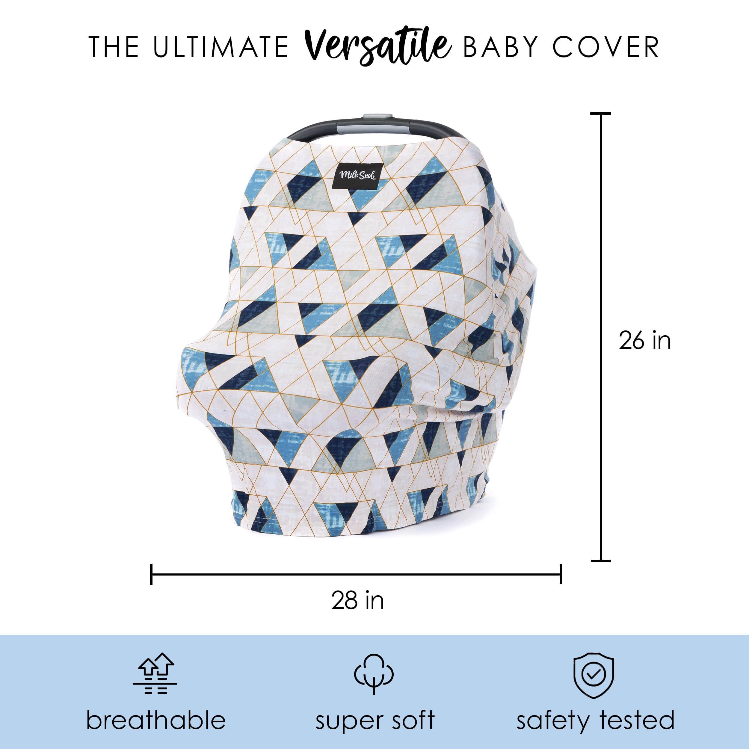 Milk Snob Levi 5-in-1 cover is lightweight and easy to use.