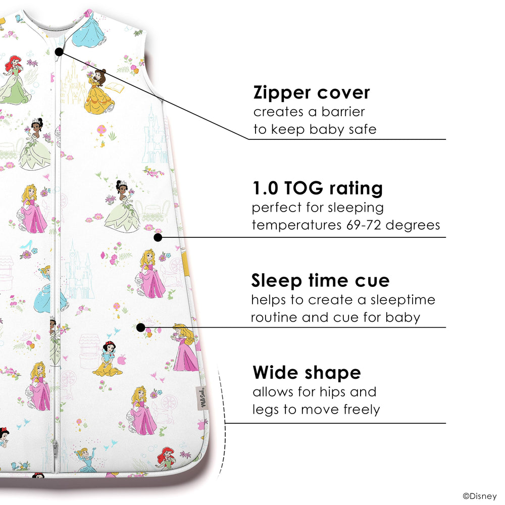 Milk Snob sleeping sack with plush interior for cozy warmth