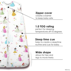 Milk Snob sleeping sack with plush interior for cozy warmth