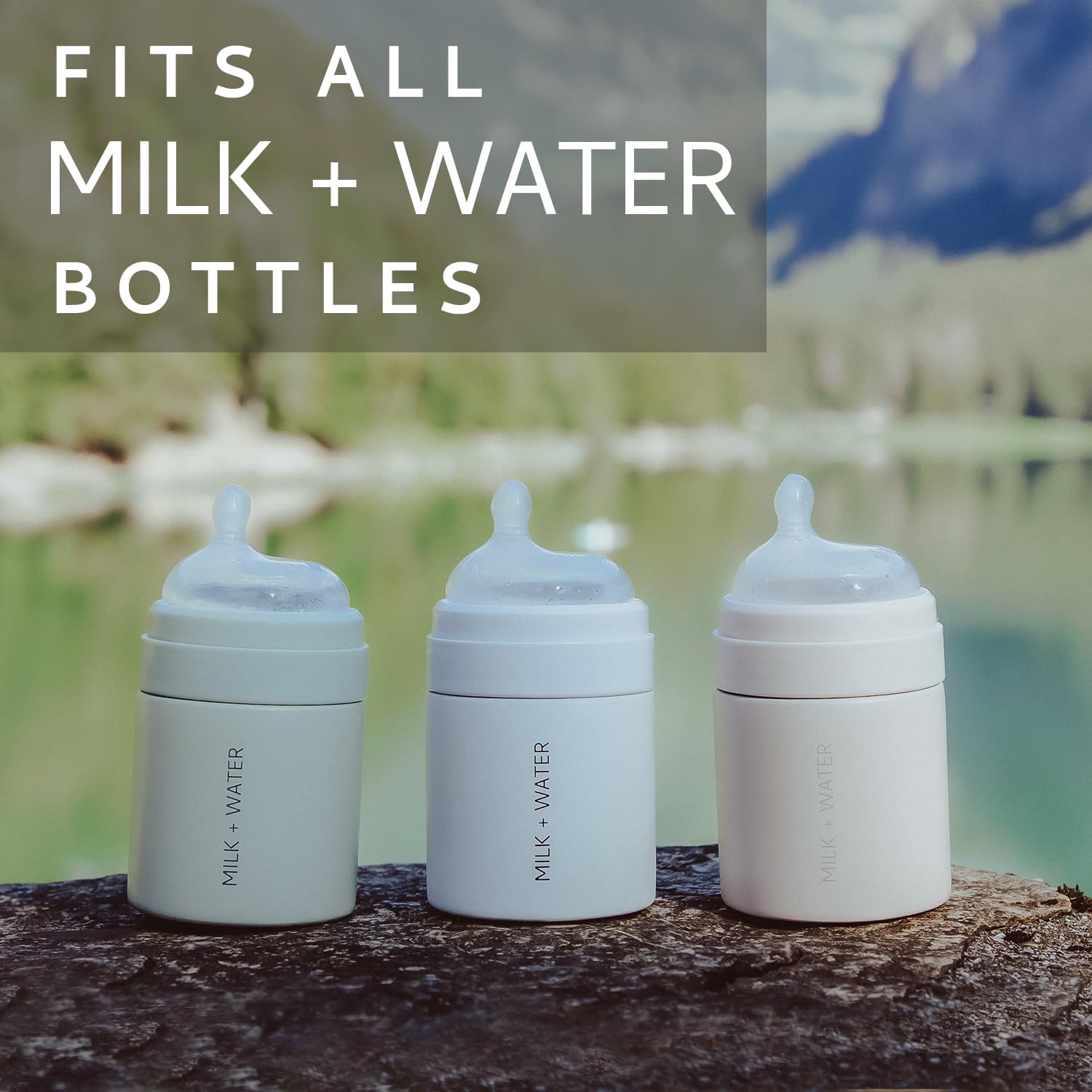 Milk Water BPA-free nipple built with safe, soft silicone