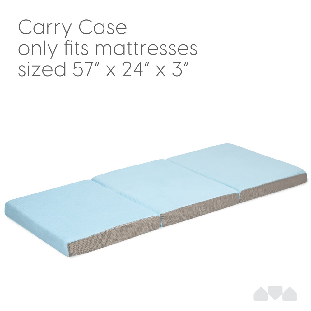 Milliard carry case showing three sided zipper for easy on and off during trips.