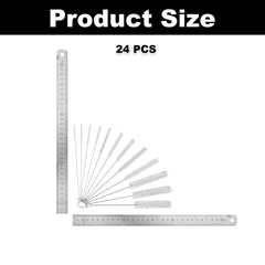 Mimalexin long 8.2-inch straw brush reaching deep bottle interiors