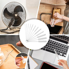 Mimalexin brushes in multiple diameters for narrow tubes and straws