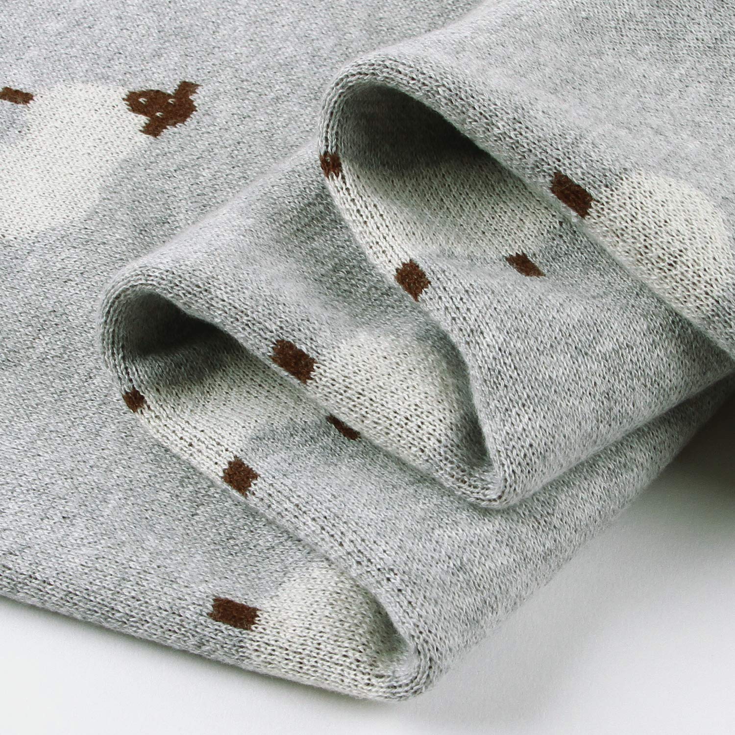 Mimixiong baby blanket grey bedside setup ready for bedtime routine