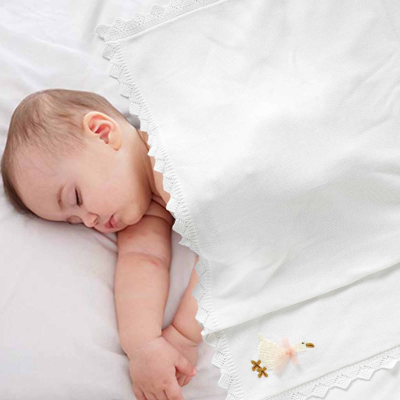 mimixiong baby blanket in stroller for on-the-go cuddles