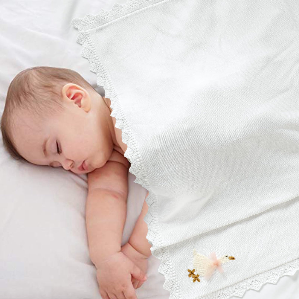 mimixiong baby blanket in stroller for on-the-go cuddles