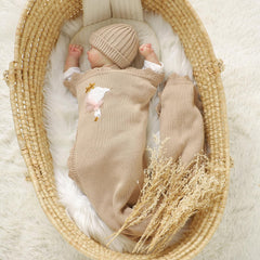 mimixiong soft texture cotton blanket highlights raised goose design for visual charm