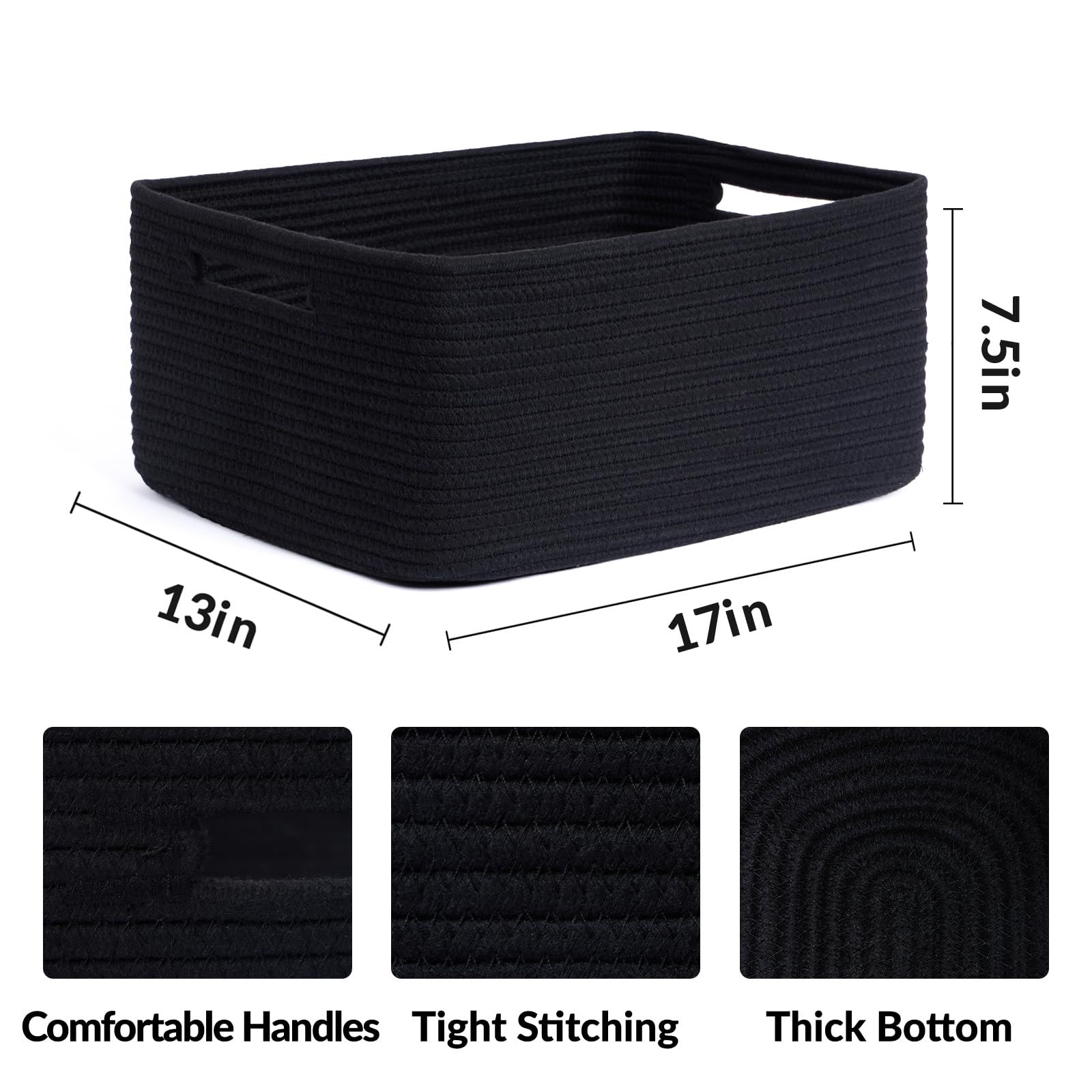 MiniArk closet organization basket tucked into wardrobe for neat clothes.