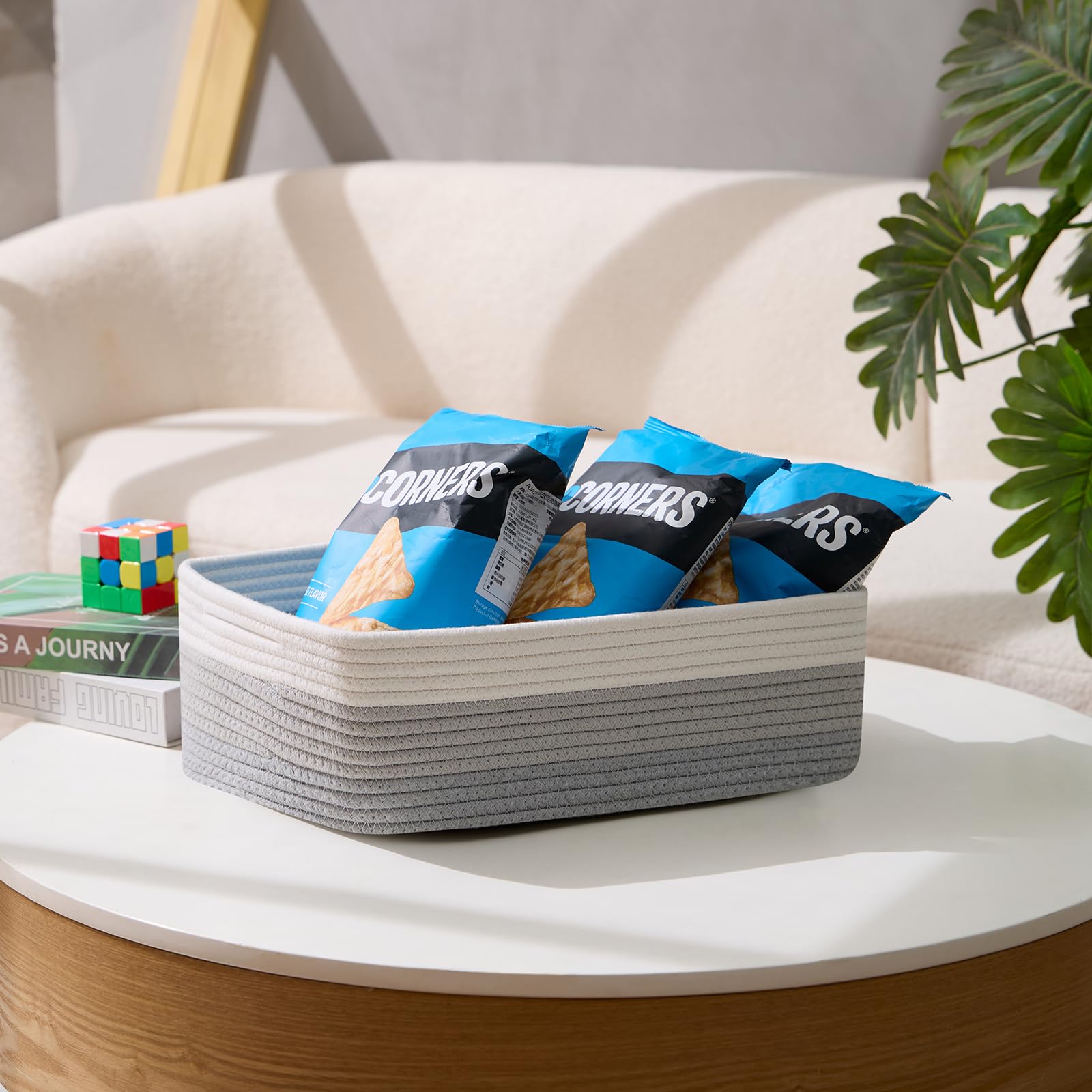 MinArk nursery-safe rope basket designed for baby-safe spaces.