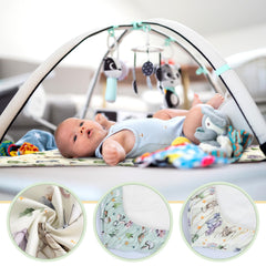 Mindsoft two-pack baby crib sheets keeps quick changes ready for busy nights