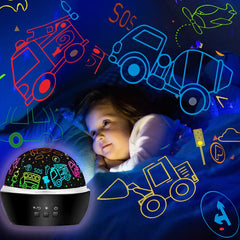 MINGKIDS night light ceiling star projection