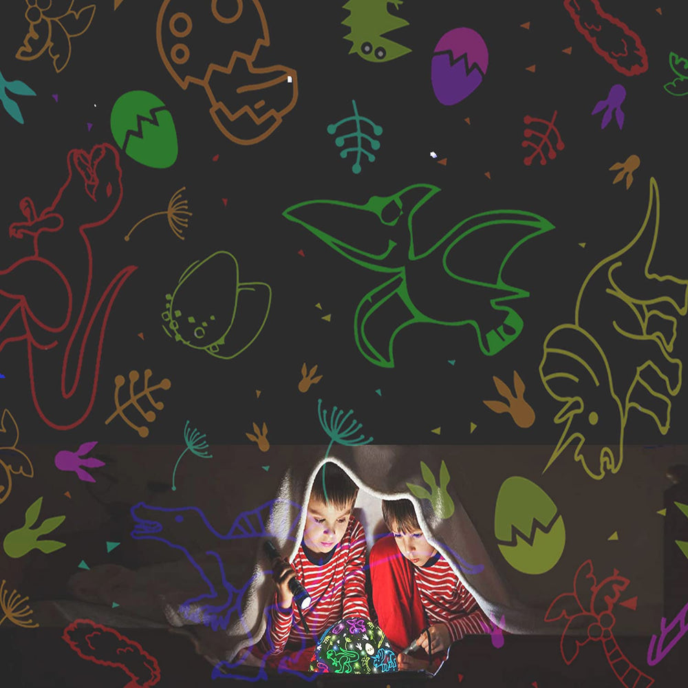 MINGKIDS night light dinosaur and vehicle themes gift idea