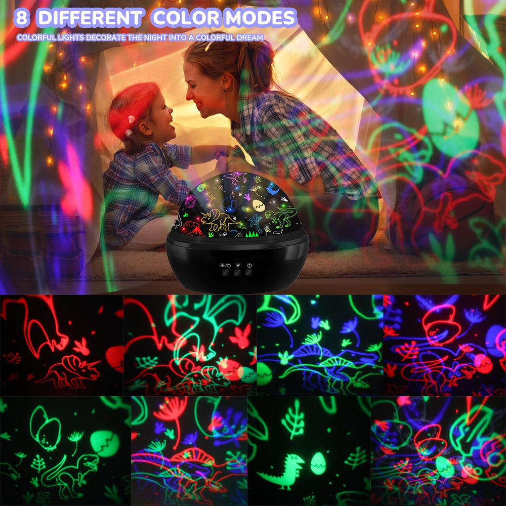 MINGKIDS night light easy film swap feature